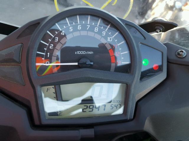 JKAEXEE1XFDA19881 - 2015 KAWASAKI EX650 E GREEN photo 8