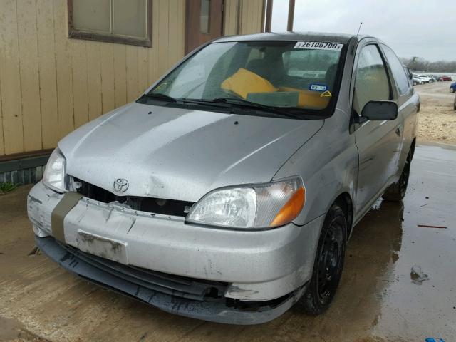 JTDAT123820255765 - 2002 TOYOTA ECHO SILVER photo 2