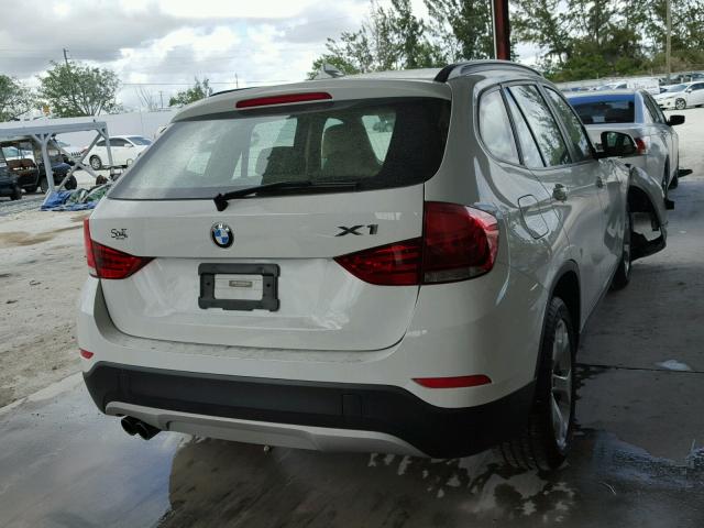 WBAVM1C55FVZ94161 - 2015 BMW X1 SDRIVE2 WHITE photo 4