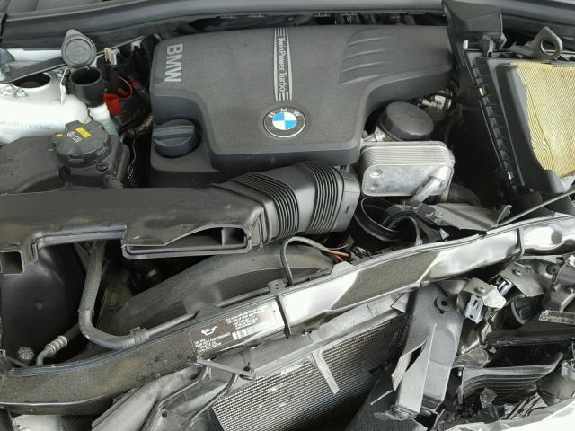 WBAVM1C55FVZ94161 - 2015 BMW X1 SDRIVE2 WHITE photo 7