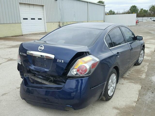 1N4AL2AP8AN444773 - 2010 NISSAN ALTIMA BAS BLUE photo 4