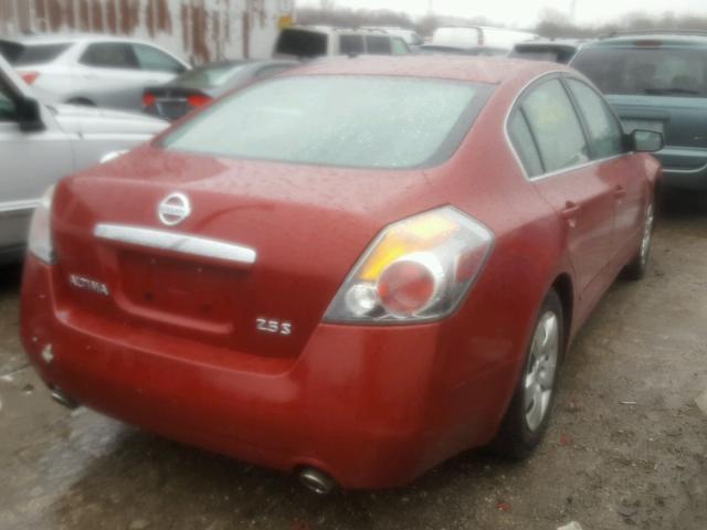 1N4AL21E18C176069 - 2008 NISSAN ALTIMA 2.5 RED photo 4