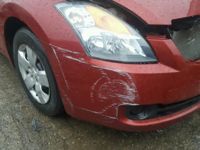 1N4AL21E18C176069 - 2008 NISSAN ALTIMA 2.5 RED photo 9