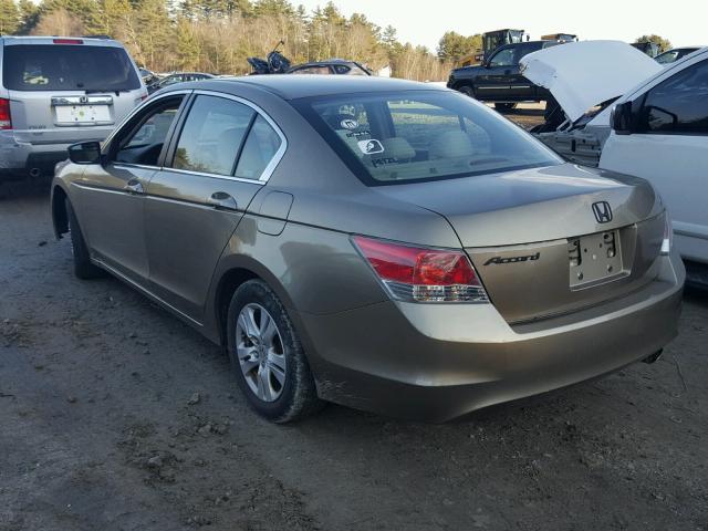 1HGCP26438A013573 - 2008 HONDA ACCORD LXP GOLD photo 3