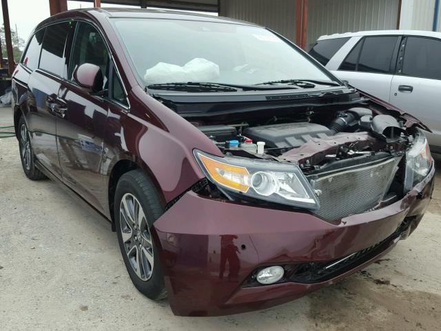 5FNRL5H92FB102330 - 2015 HONDA ODYSSEY TO RED photo 1