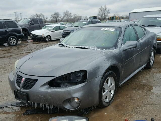 2G2WP552981155101 - 2008 PONTIAC GRAND PRIX GRAY photo 2