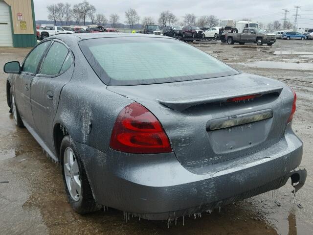 2G2WP552981155101 - 2008 PONTIAC GRAND PRIX GRAY photo 3