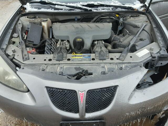 2G2WP552981155101 - 2008 PONTIAC GRAND PRIX GRAY photo 7