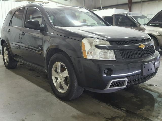 2CNDL037396216586 - 2009 CHEVROLET EQUINOX SP BLACK photo 1