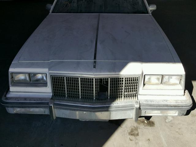 1G4AV35YXEX445099 - 1984 BUICK ELECTRA ES WHITE photo 7