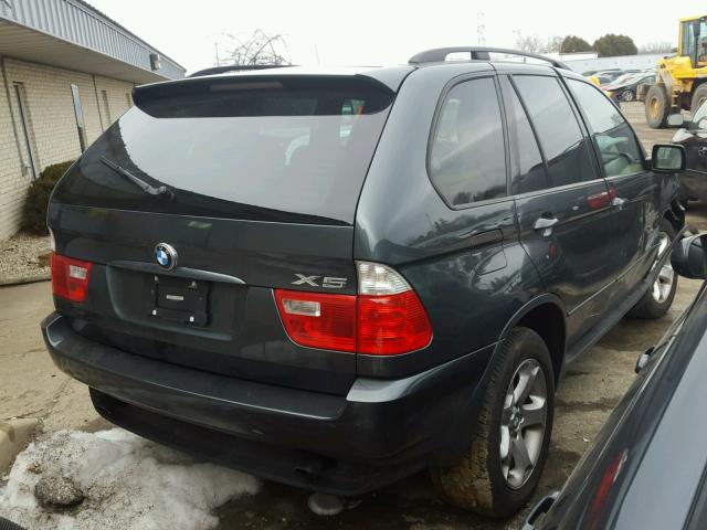 5UXFA13586LY48590 - 2006 BMW X5 3.0I GRAY photo 4