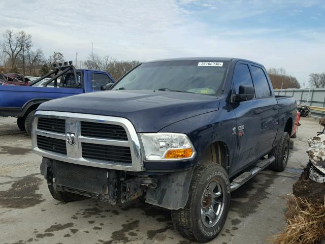 3C6UD5CL4CG235887 - 2012 DODGE RAM 2500 S BLUE photo 2