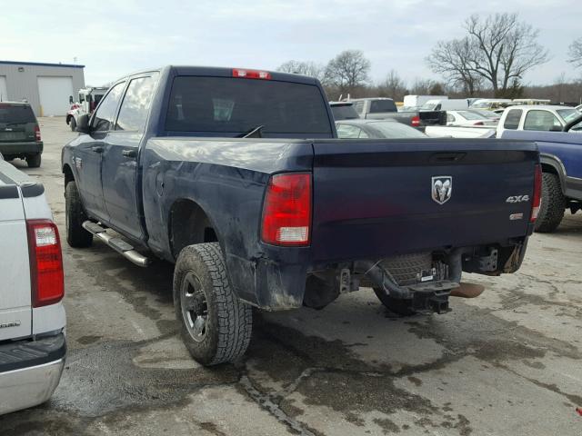 3C6UD5CL4CG235887 - 2012 DODGE RAM 2500 S BLUE photo 3