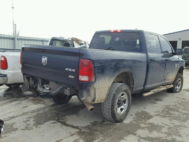 3C6UD5CL4CG235887 - 2012 DODGE RAM 2500 S BLUE photo 4