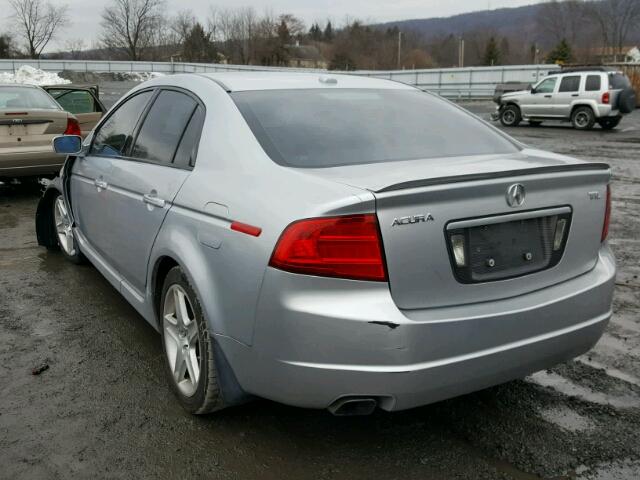 19UUA65566A067311 - 2006 ACURA 3.2TL SILVER photo 3