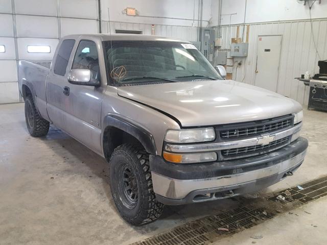 1GCEK19T5YE393222 - 2000 CHEVROLET SILVERADO TAN photo 1