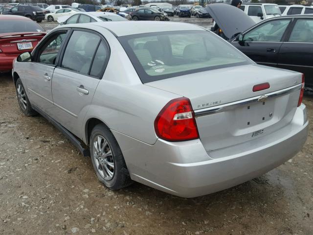 1G1ZS51FX6F279344 - 2006 CHEVROLET MALIBU LS ნაცრისფერი ფოტო 3