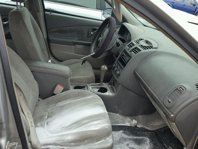 1G1ZS51FX6F279344 - 2006 CHEVROLET MALIBU LS ნაცრისფერი ფოტო 5