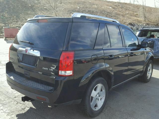 5GZCZ63426S800217 - 2006 SATURN VUE BLACK photo 4