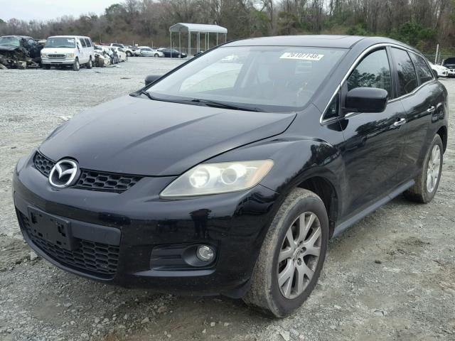 JM3ER293780170413 - 2008 MAZDA CX-7 BLACK photo 2