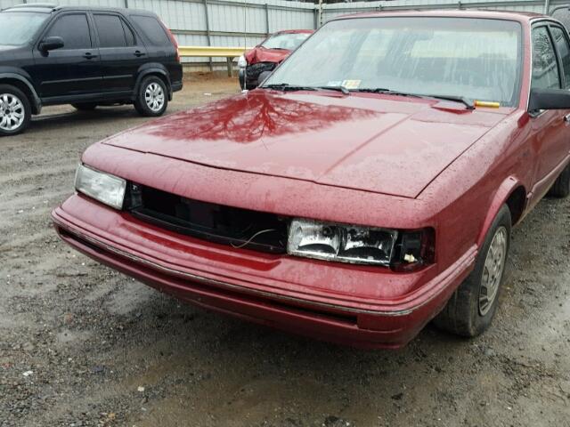 1G3AJ55M3T6401439 - 1996 OLDSMOBILE CIERA SL MAROON photo 9