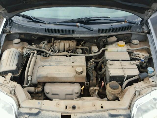 KL1TD66696B634041 - 2006 CHEVROLET AVEO BASE Grafit fotoğraf 7