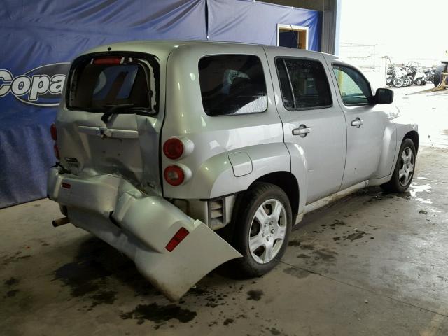 3GNBAADBXAS520084 - 2010 CHEVROLET HHR LS SILVER photo 4