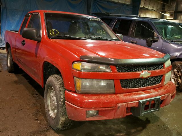 1GCCS198358223454 - 2005 CHEVROLET COLORADO RED photo 1