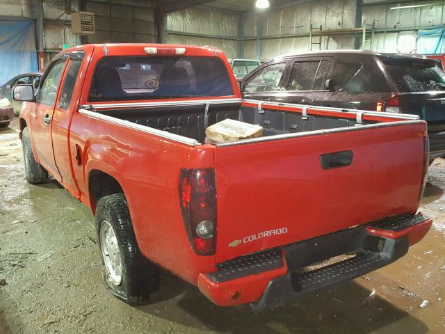 1GCCS198358223454 - 2005 CHEVROLET COLORADO RED photo 3