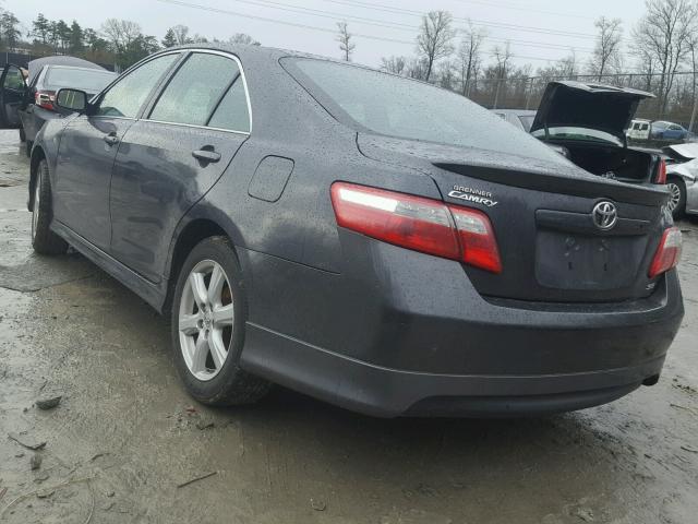 4T1BE46K39U808824 - 2009 TOYOTA CAMRY BASE GRAY photo 3