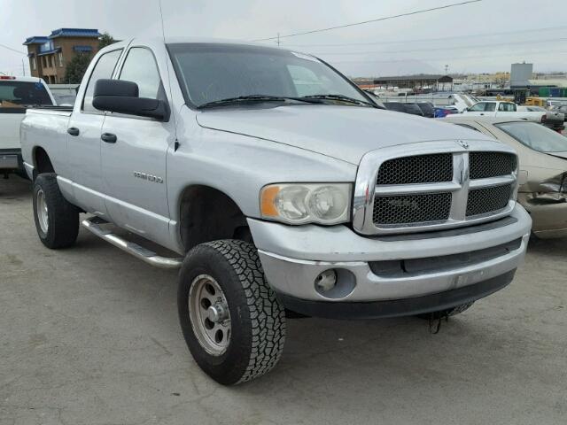 1D7HU18Z43J548328 - 2003 DODGE RAM 1500 S SILVER photo 1