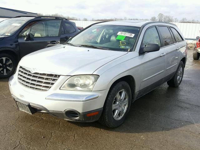 2C4GF68435R664961 - 2005 CHRYSLER PACIFICA T SILVER photo 2