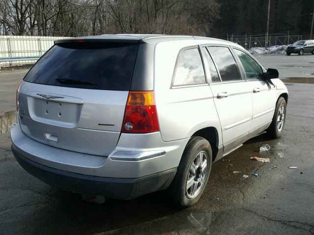 2C4GF68435R664961 - 2005 CHRYSLER PACIFICA T SILVER photo 4