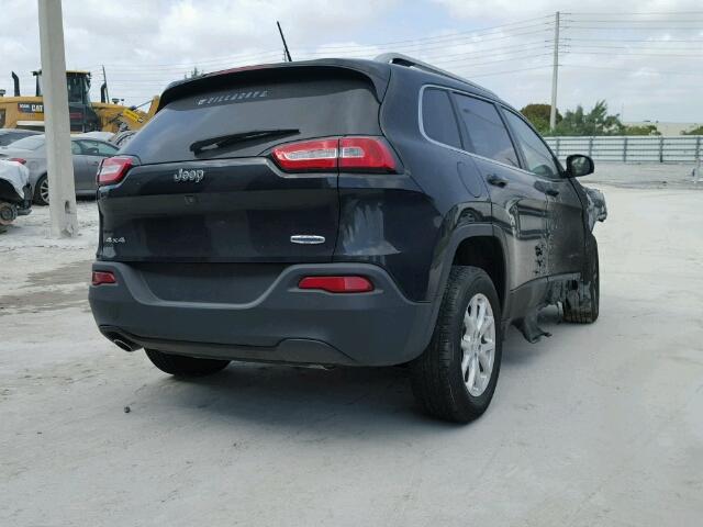 1C4PJMCBXFW654882 - 2015 JEEP CHEROKEE L BLACK photo 4