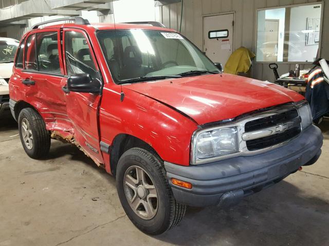 2CNBJ13C736923407 - 2003 CHEVROLET TRACKER RED photo 1