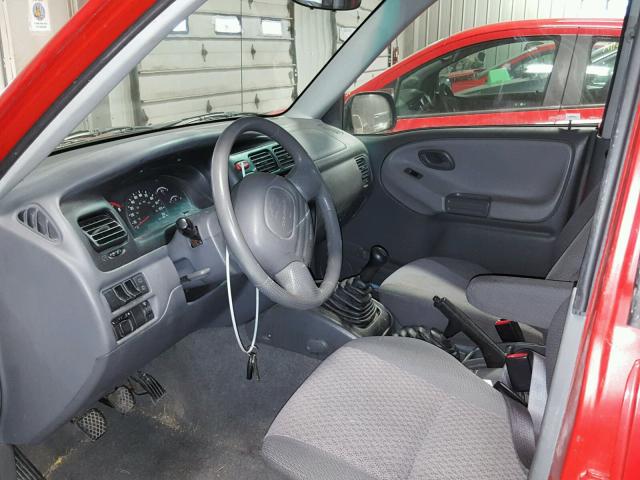 2CNBJ13C736923407 - 2003 CHEVROLET TRACKER RED photo 5