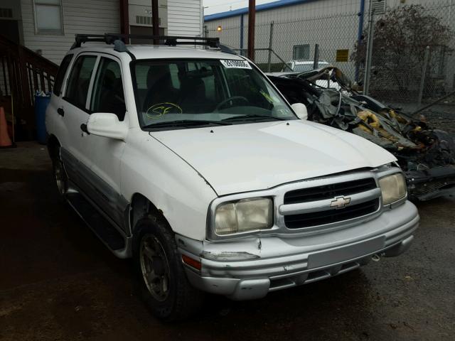 2CNBJ634X16911061 - 2001 CHEVROLET TRACKER LT WHITE photo 1