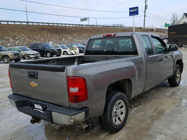 1GCEC19X08Z236447 - 2008 CHEVROLET SILVERADO GRAY photo 4