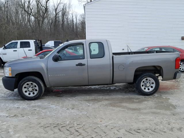 1GCEC19X08Z236447 - 2008 CHEVROLET SILVERADO GRAY photo 9