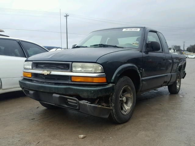 1GCCS19H638279417 - 2003 CHEVROLET S TRUCK S1 GREEN photo 2