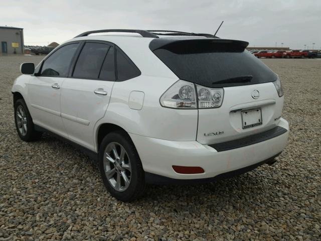 2T2GK31U39C057559 - 2009 LEXUS RX 350 WHITE photo 3