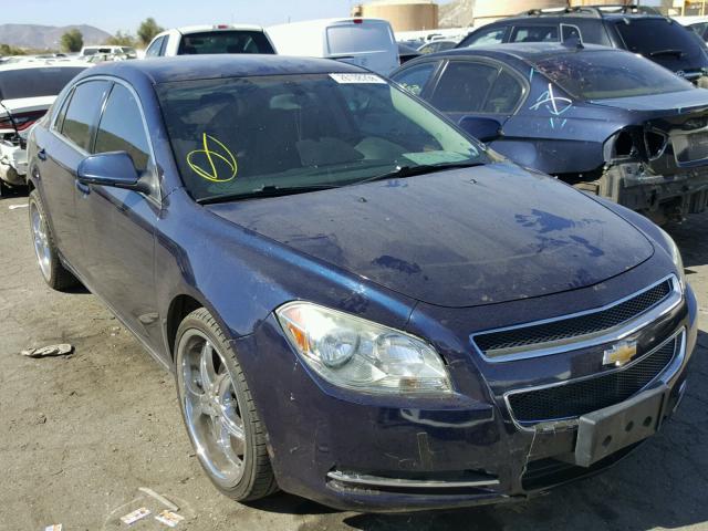 1G1ZJ57709F258087 - 2009 CHEVROLET MALIBU 2LT BLUE photo 1