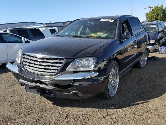 2C8GF68435R489464 - 2005 CHRYSLER PACIFICA T BLACK photo 2