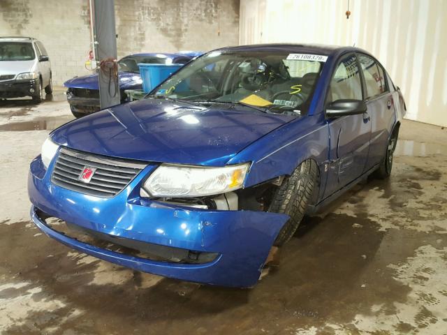 1G8AJ55F26Z123261 - 2006 SATURN ION LEVEL BLUE photo 2