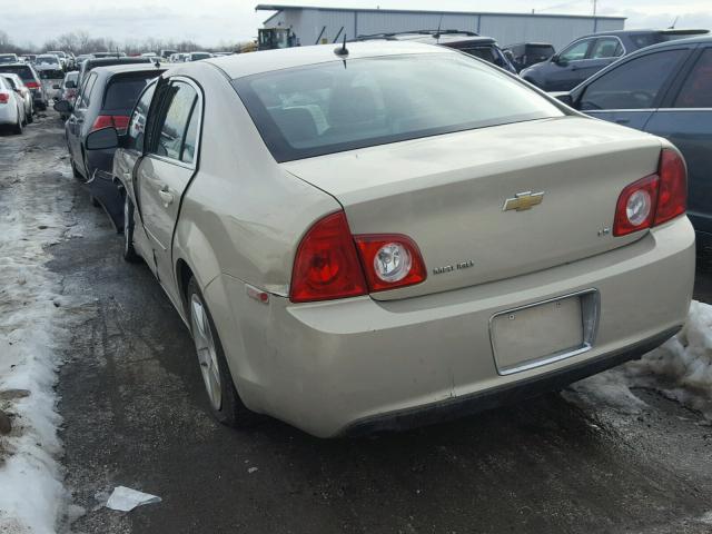 1G1ZG57B39F255686 - 2009 CHEVROLET MALIBU LS 棕色 照片 3