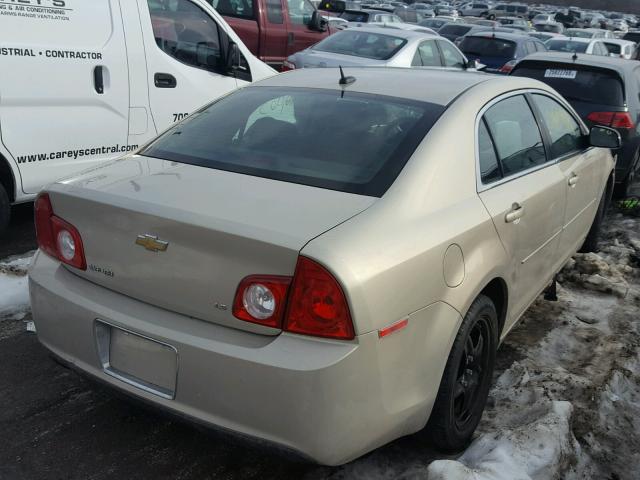 1G1ZG57B39F255686 - 2009 CHEVROLET MALIBU LS 棕色 照片 4