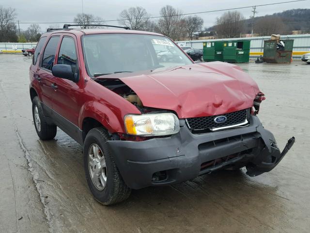 1FMYU03124KB21565 - 2004 FORD ESCAPE XLT RED photo 1