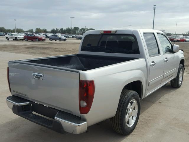 1GCDSCDE7A8104569 - 2010 CHEVROLET COLORADO L SILVER photo 4