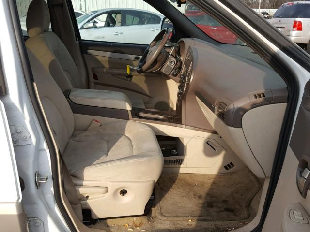 3G5DA03E05S541238 - 2005 BUICK RENDEZVOUS WHITE photo 5