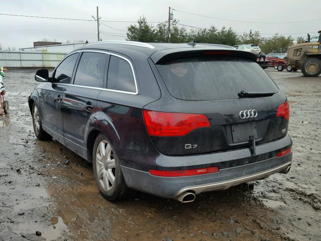 WA1BV94L38D031504 - 2008 AUDI Q7 4.2 QUA BLACK photo 3